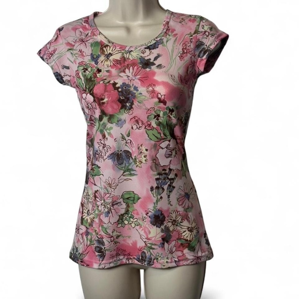 Y2K Floral Top‎